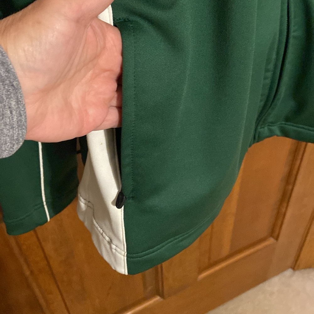 Nike Deadstock Vintage Y2K 2000s Nike Track Jacket Green Sz XXL - Picture 5 of 12